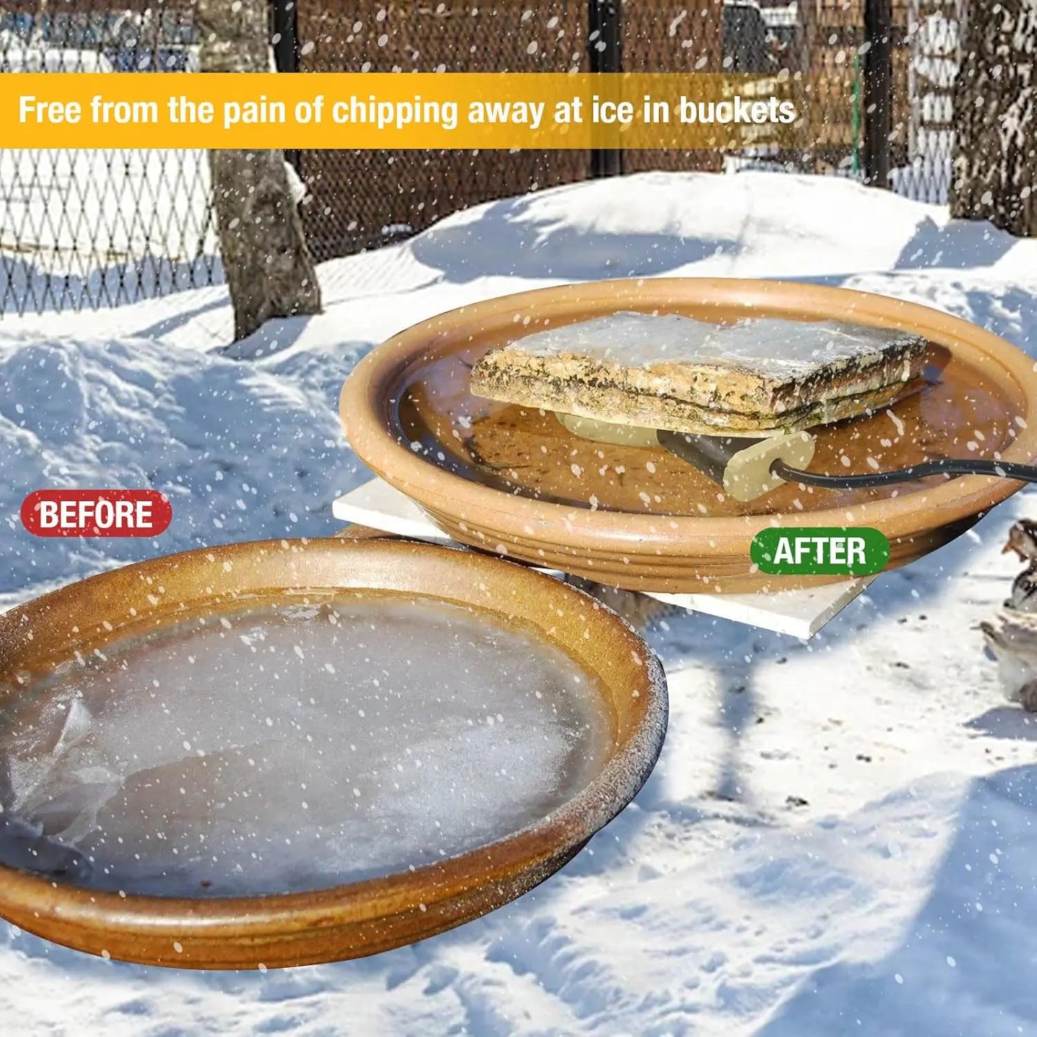 250Watt / 500Watt Stock Tank With Heater