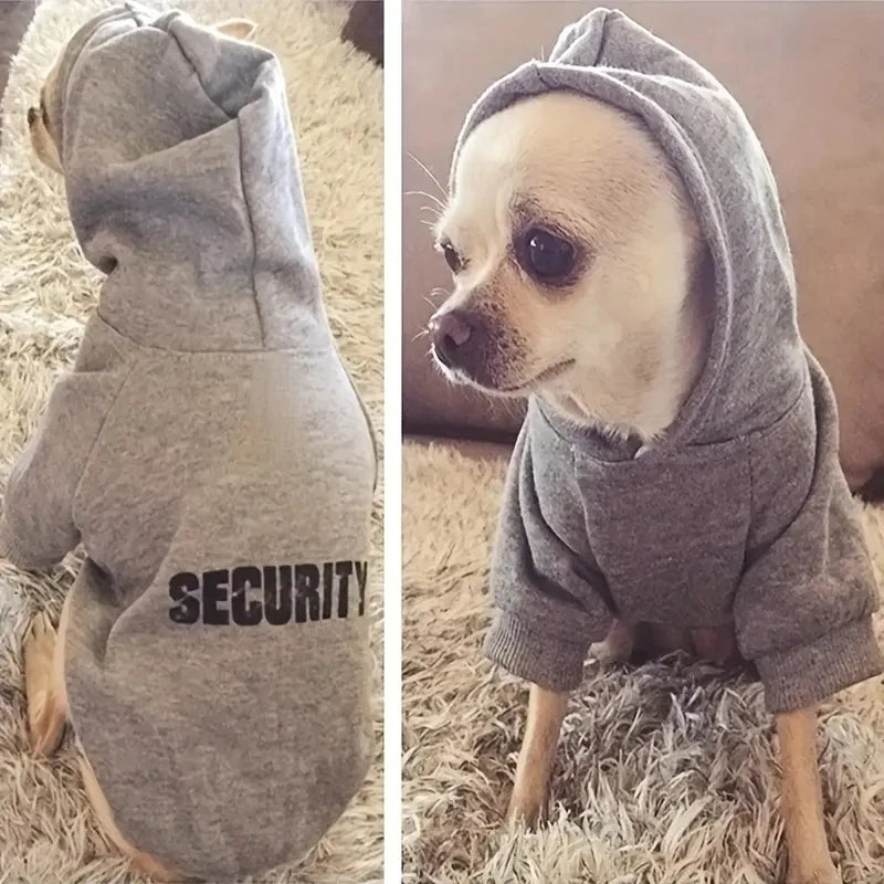 Pet Hoodies  Clothes For Small Dogs security
