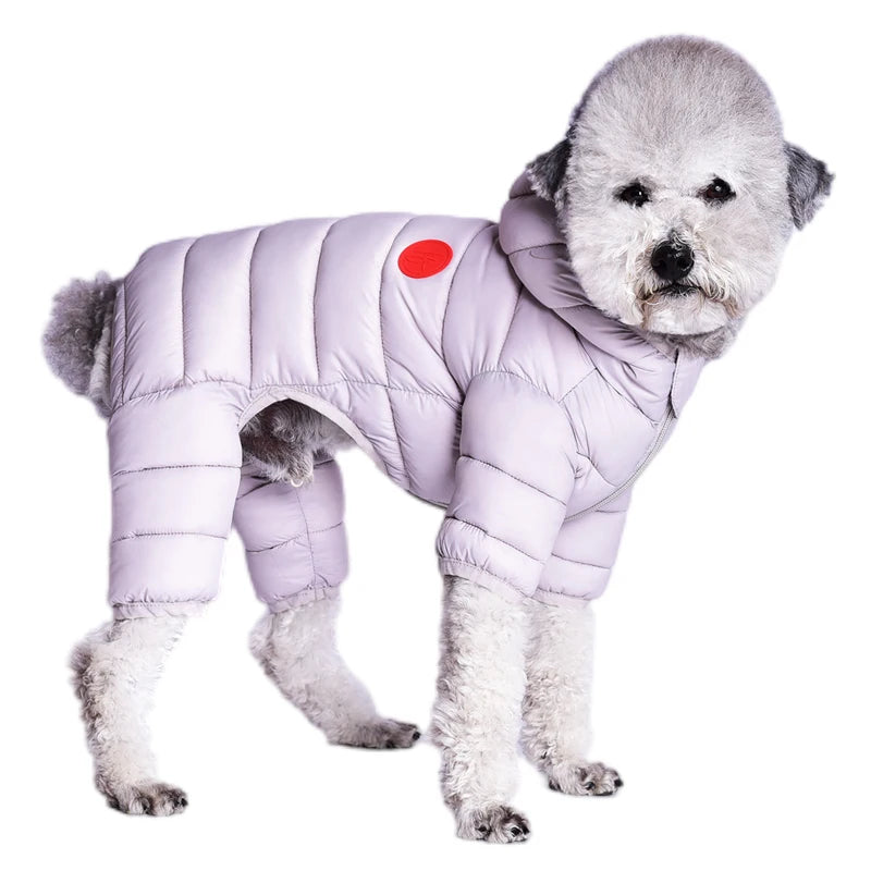 Winter Overalls for Small, Medium Dogs Soft Warm Jacket