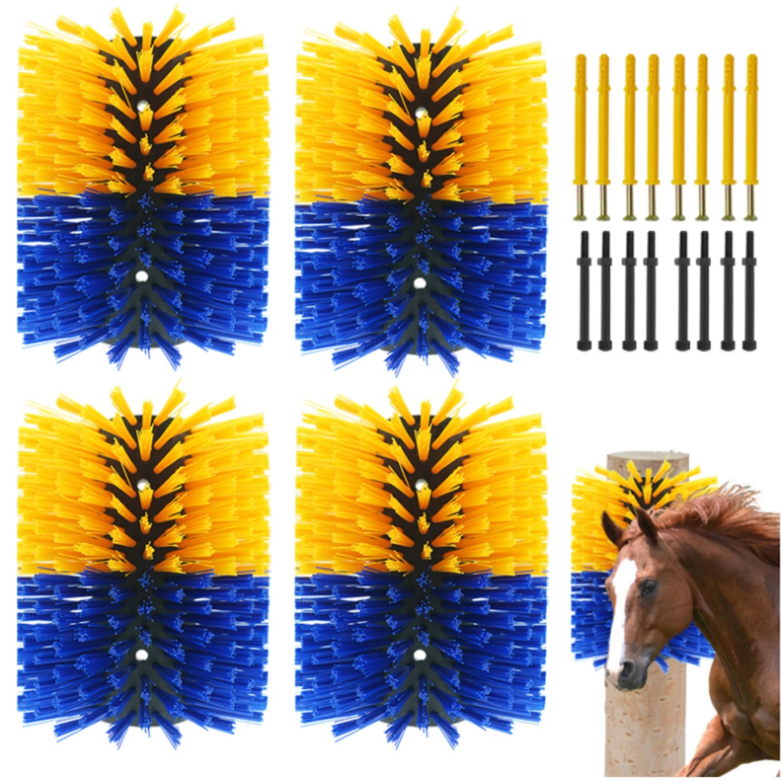 Universal Cattle and Horse scratching Brush