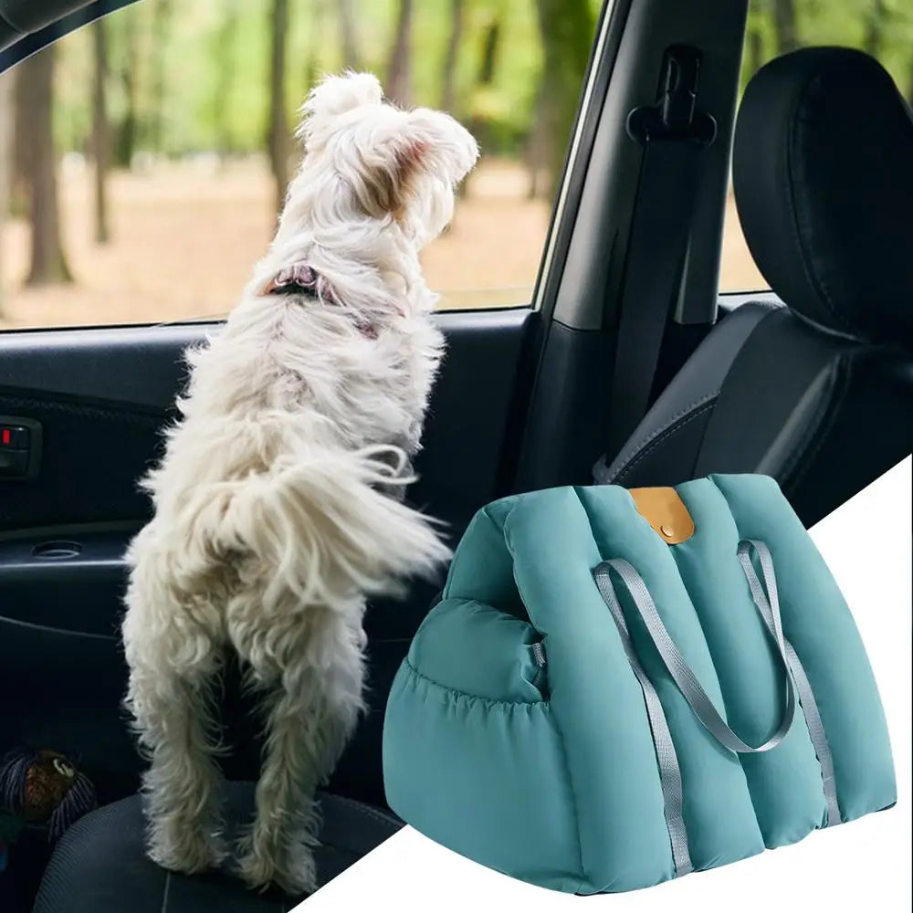 Small Dog Or Cat Portable Car Seat Booster