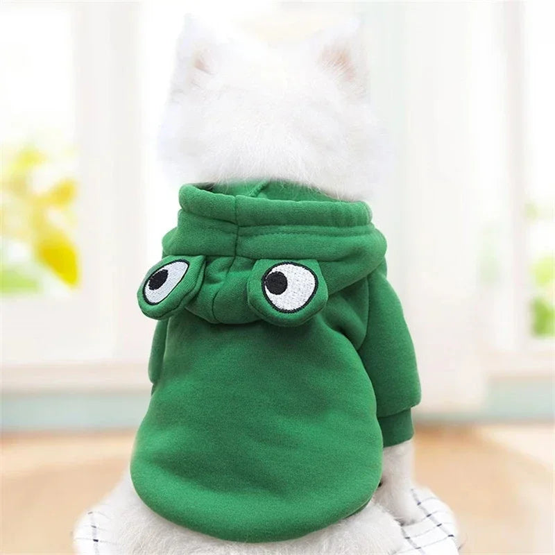 Warm Fleece pet costume; Dogs, cats Clothes Apple, Banana, Carrot, Fruit.