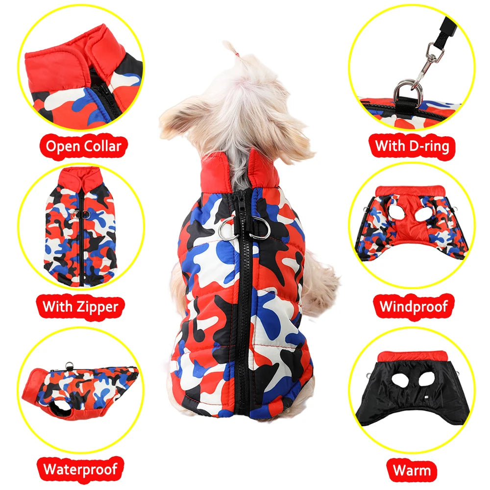 Small Dog Jacket Waterproof