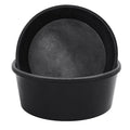 4 Pcs Rubber Livestock Feeder Pans
