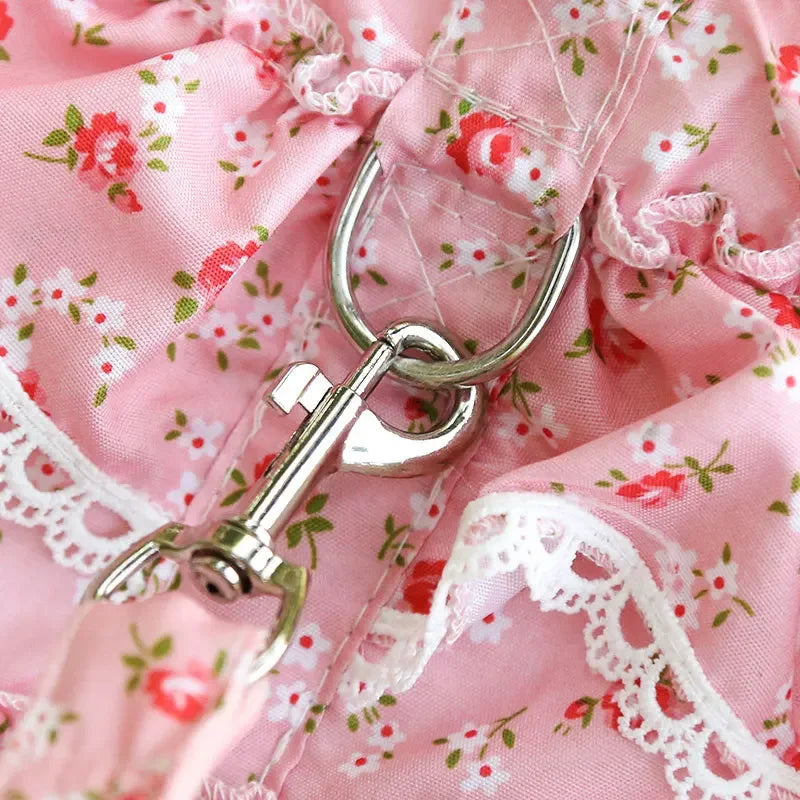 Dog or Cat Harness Leash Set cute dress harness