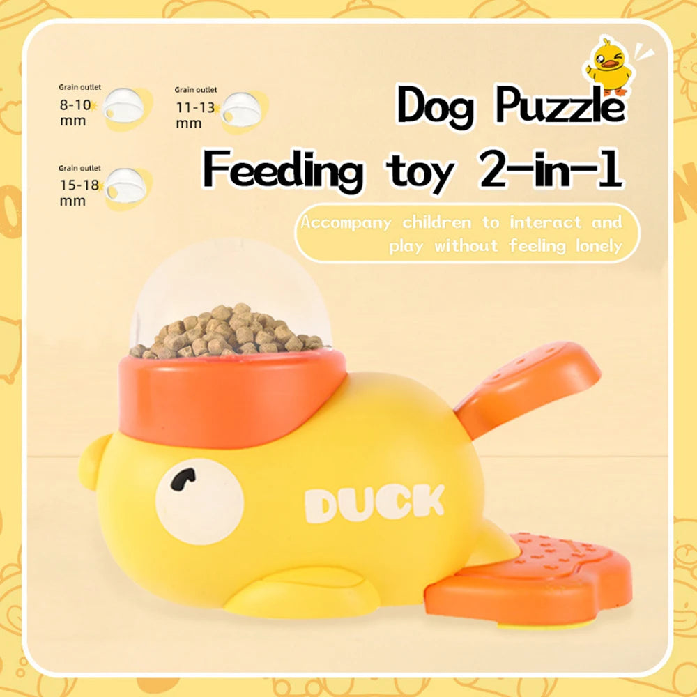 Dog Puzzle Feeder  Treat Dispenser, slow Feeder