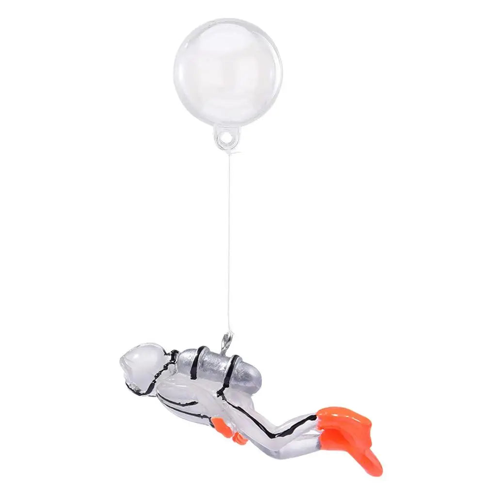 Floating Aquarium Diver Decorations
