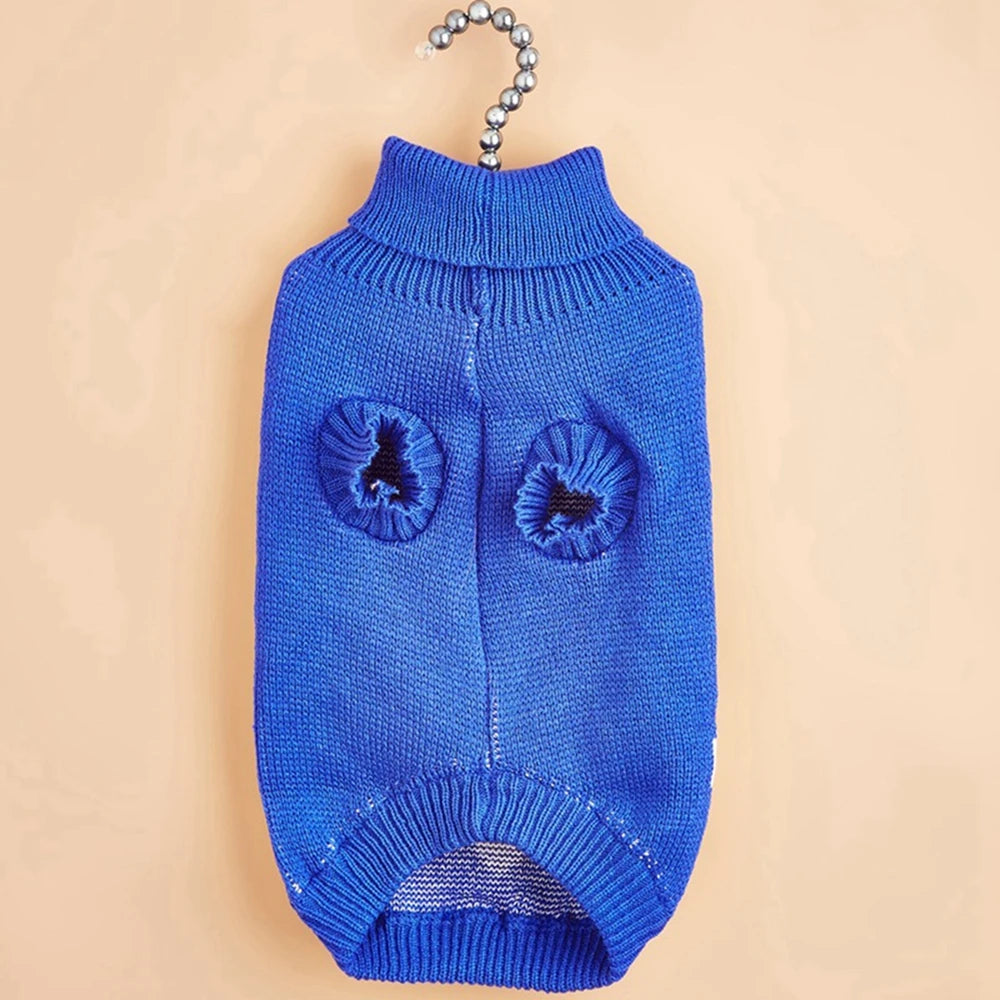 Cute Dog or cat Sweater Heart Pattern